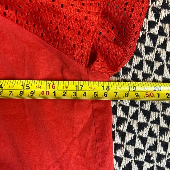 Anthropologie Pepin Poppy Ref Eyelet Flutter Sleeve Cotton Top Blouse Medium - Picture 6 of 9